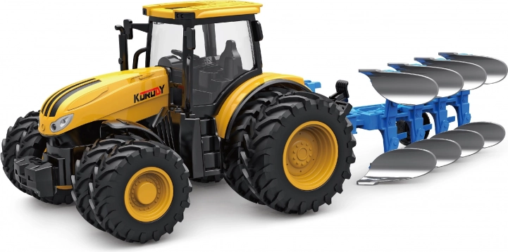Traktor med tilbehør og effekter
