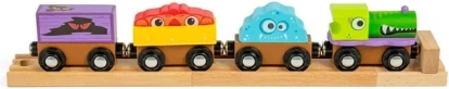 Bigjigs Rail trætog Monstre
