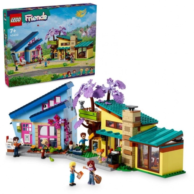 LEGO® Friends 42620 Olly og Paisleys Familiehuse