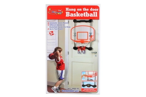 Basketbalkurv med tæller