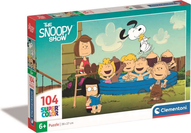 Clementoni puslespil Peanuts 104 brikker