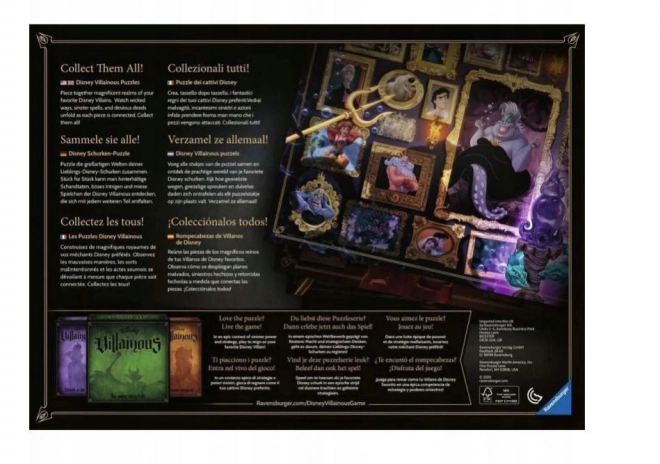 Ravensburger puslespil Villainous: Hades 1000 brikker