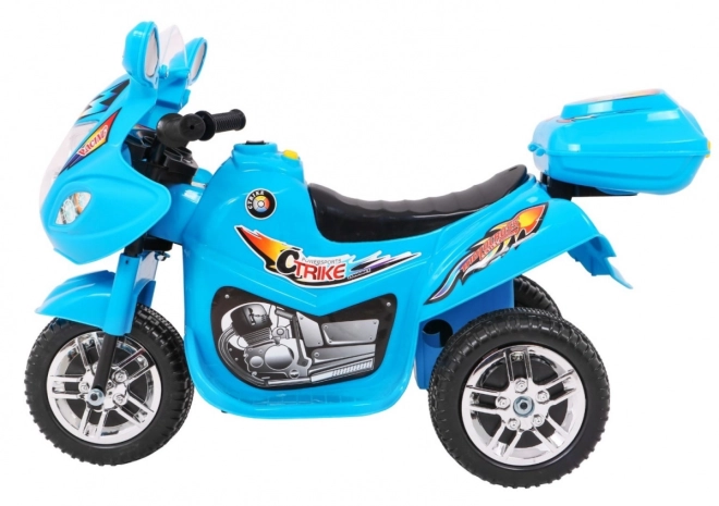 Triciclet BJX-088 elektrisk motorcykel + lyde + lys – Blå
