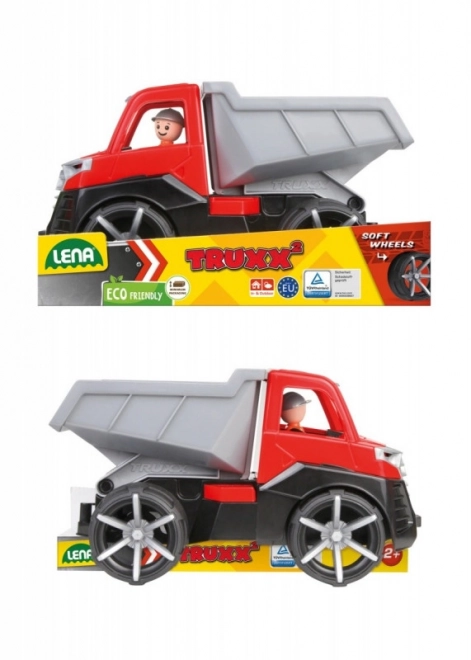 Auto Truxx 2 lastbil tip plast 26cm med figur 27x15x16cm 24m+