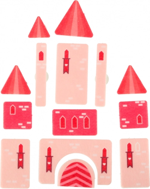 Lyserød Montessori sanserygsæk