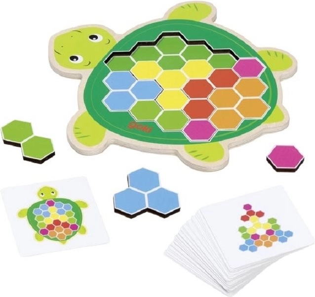 Goki Træpuslespil Skildpadde