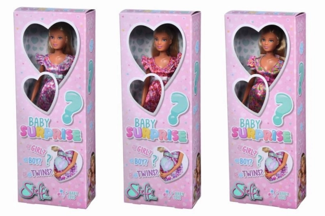 dukke steffi love baby surprise – gravid dukke med overraskelse
