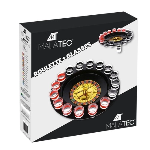 Party roulette + glas