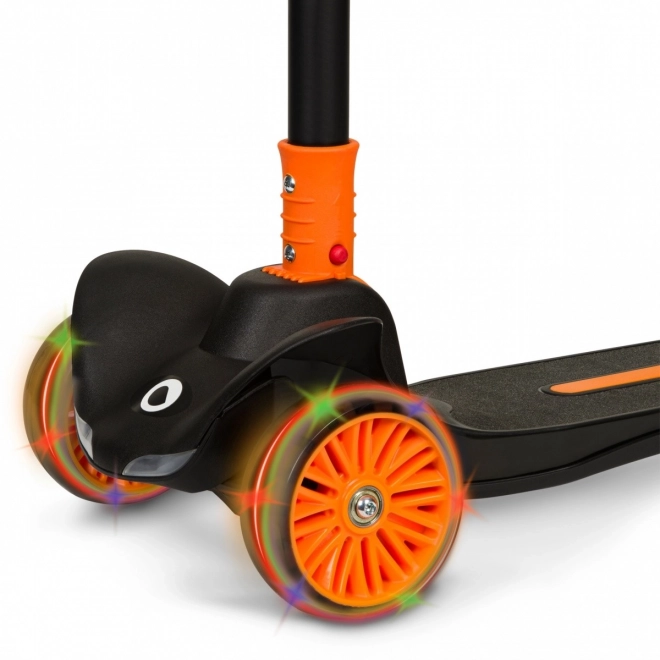Børneløbehjul Timmy Orange Sort