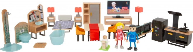 Small Foot Moderne sæt møbler til dukkehus