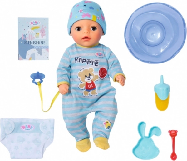 Baby Born Little Boy interaktiv dukke 36 cm
