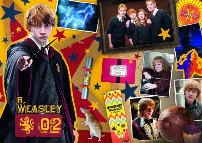TREFL Puslespil Harry Potter: Ron, Hermione og Harry 400 + 500 + 600 brikker
