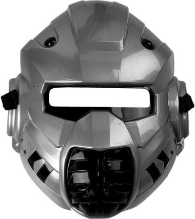 Futuristisk maske til rumkriger