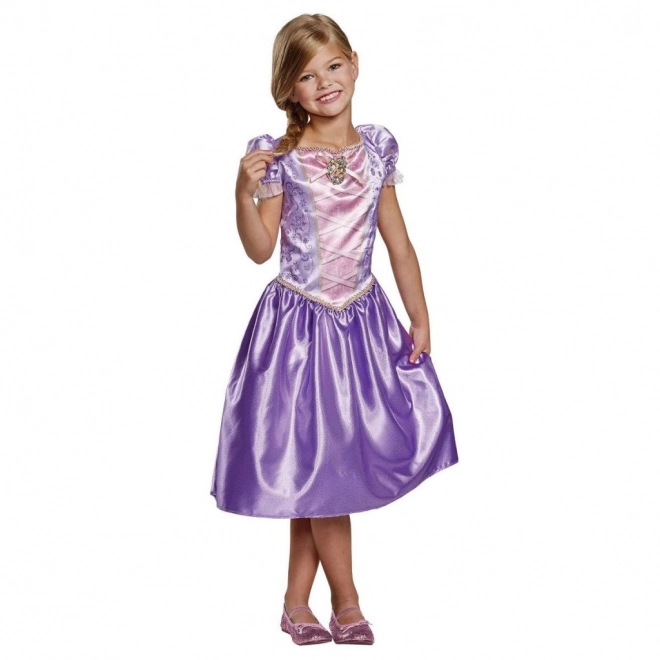 Børnekostume prinsesse Rapunzel 4-6 år