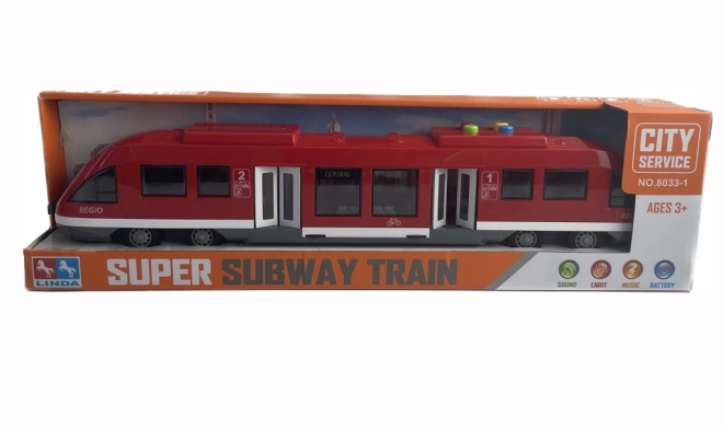 Interaktivt Metro med Lys Effekter