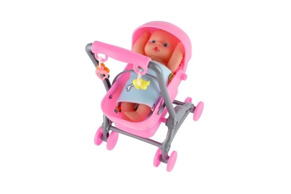 Lege sæt Barnevogn med baby