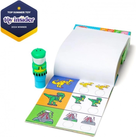 Klistermærkebog STICKER WOW – dinosaurer