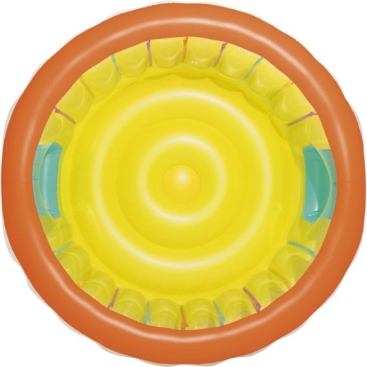 Blød, oppustelig bund for behagelige nedslag