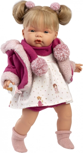 Llorens Joelle - realistisk dukke med lyde 38 cm