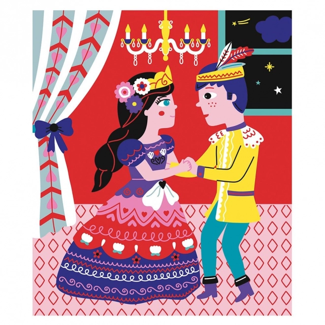 JANOD Skrabebilleder Prinsesser Maxi