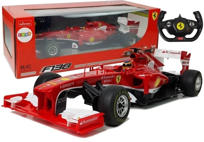 Racerbil Formule 1 Ferrari F138 rød 1:12