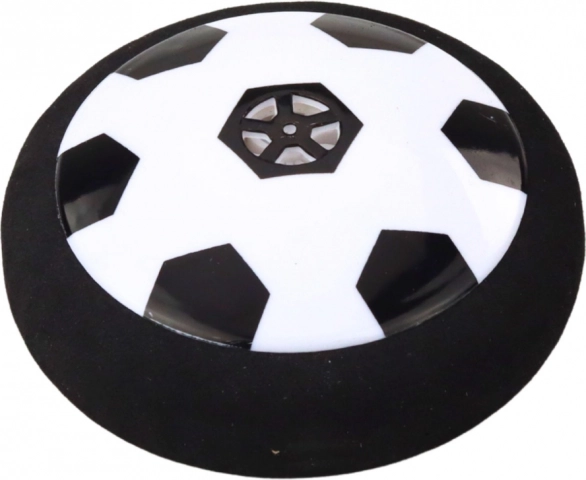 Magisk flyvende svævende kugle Hoover Ball sort-hvid 9 cm