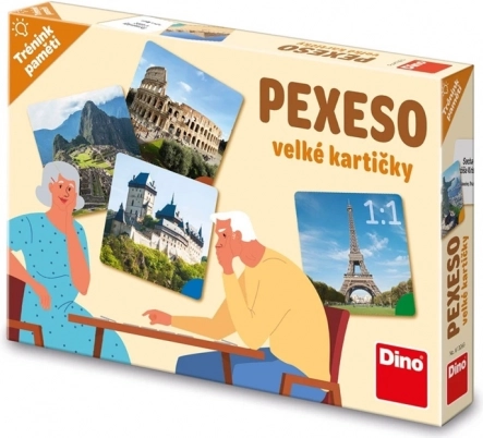Pexeso Seværdigheder fra Dino