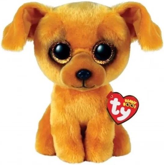 Plyshund Zuzu TY 15 cm