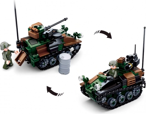 To builds i ét – 2-i-1 Wiesel