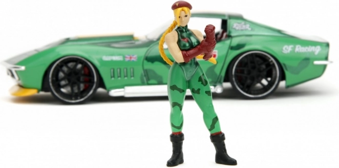 Licenseret Street Fighter-sæt med Cammy-figur