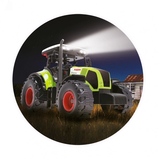 Traktor med lyd og lys