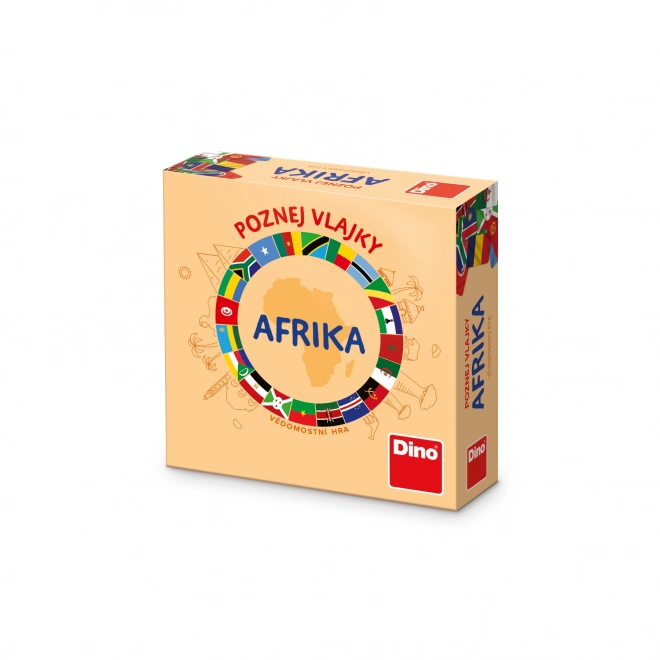 Dino rejse spil Kend flag Afrika