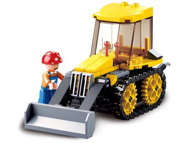 Sluban Town Byggere Lille Bulldozer