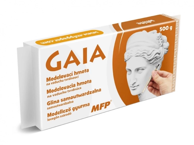 Modelleringsmasse GAIA 500g hvid
