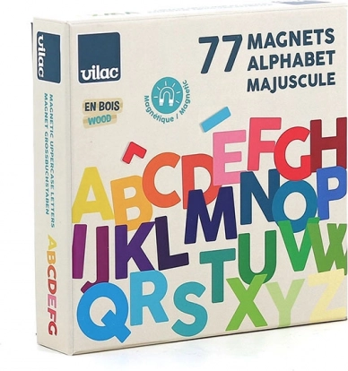Vilac Træ Magnetisk Alfabet Store Bogstaver