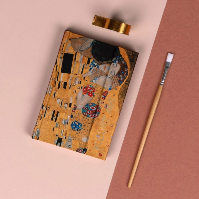 NOTIQUE Ugentlig magnetisk dagbog Gustav Klimt 2025, 11 x 16 cm