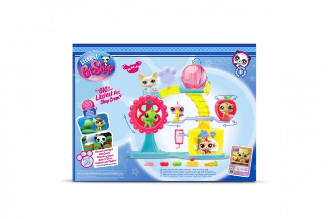 Littlest Pet Shop Sjov fabrik med 2 figurer