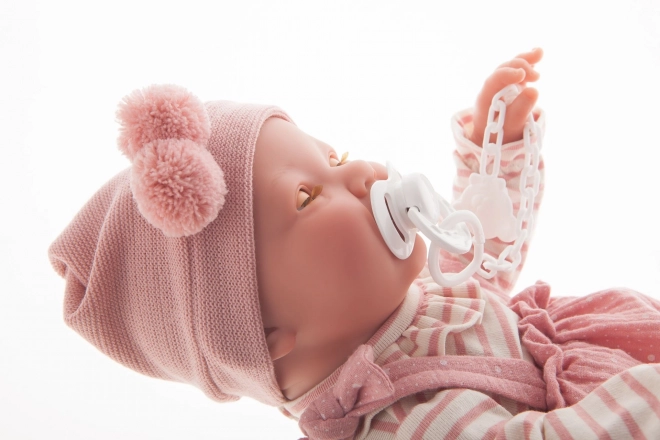 Antonio Juan 50160 Mia Blinker og Tisser realistisk baby med hel vinyl krop - 42 cm