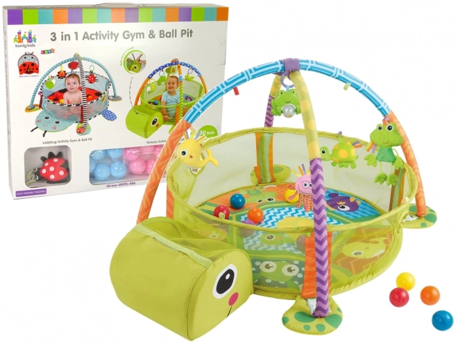 Uddannelsesunderlag Turtle Playpen Bolde til barn