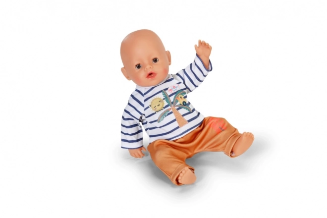 BABY born tøj til dukker 43 cm med palmemotiv