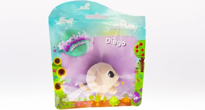 Flockies plysbamse Hund Diego