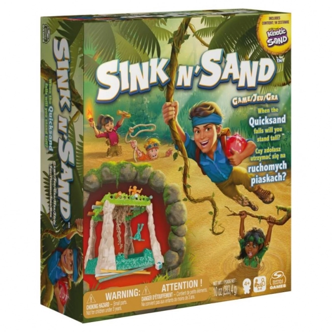 Brætspil Eventyr i Junglen med Kinetisk Sand