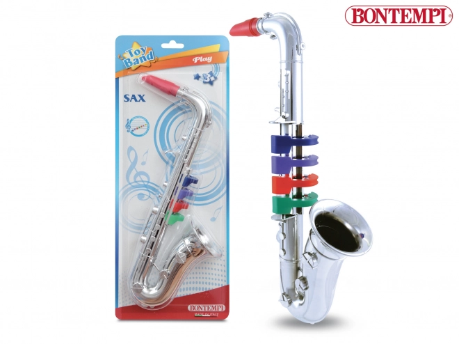 plastisk saxofon med 4 klapper