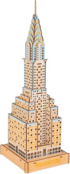 Træ 3D-puslespil Chrysler Building
