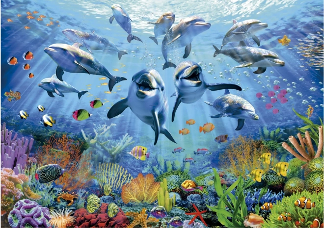EDUCA Puzzle Sjov under Havet 500 brikker
