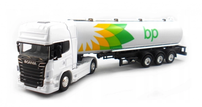 Welly lastbil 1/64 Scania V8 R730 Olie