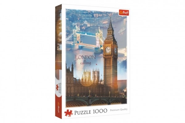 Puslespil London ved daggry 1000 brikker