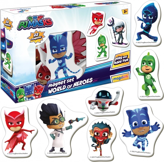 Sæt med magneter PJ MASKS