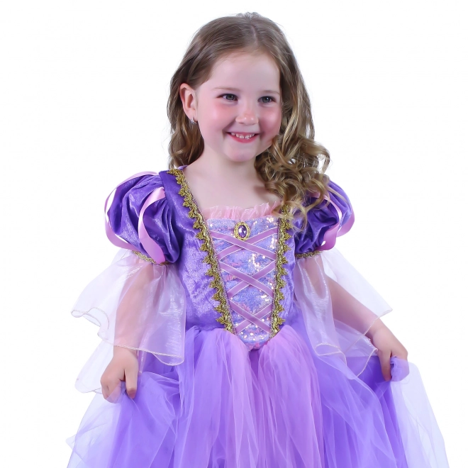 Pigekostume prinsesse Viola (S)