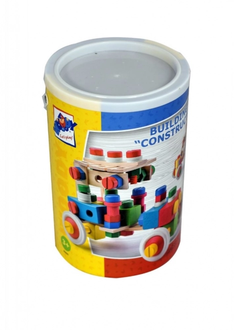 Constructor - Samlesæt i spand - 140 stk